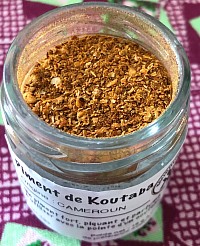 Piment de Koutaba 4,90€ / le pot ALU de 30g
