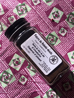 POIVRE DE GUINÉE MOULU le pot de 50g