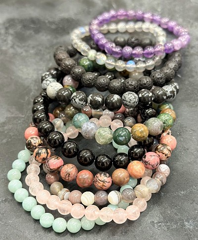 bracelets en pierres naturelles