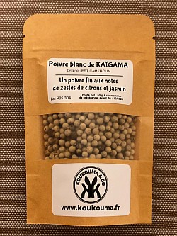 POIVRES BLANC DE KAÏGAMA 50g