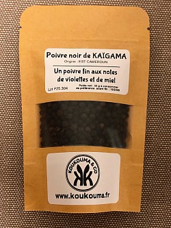 POIVRE NOIR DE KAÏGAMA 50g