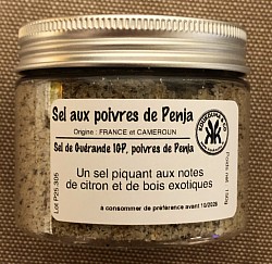 Sel aux poivres de Penja 150g